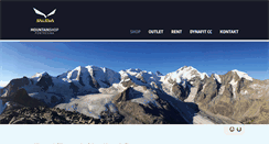 Desktop Screenshot of mountainshop.ch